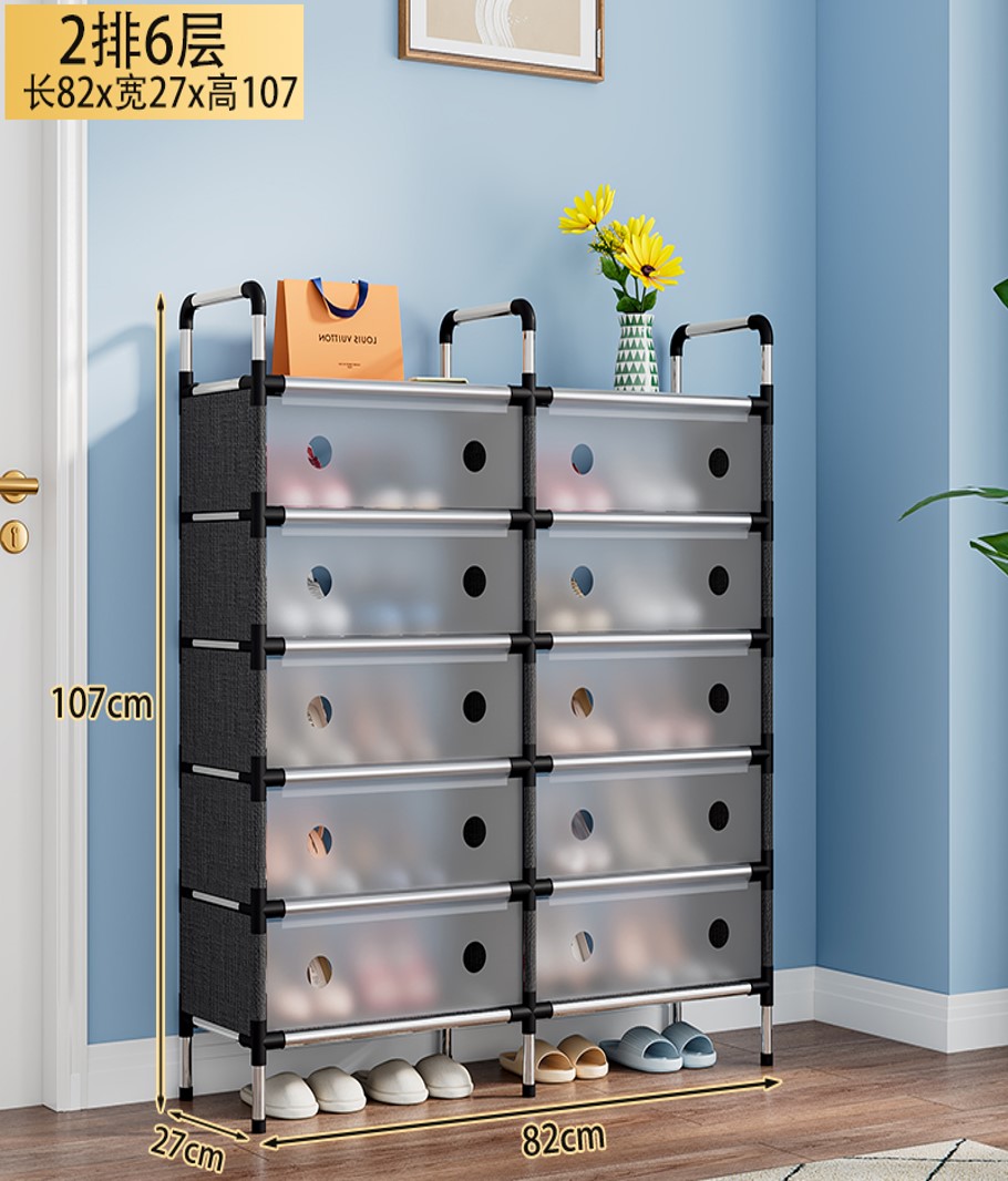 Zapatero doble nivel 6 niveles con tapa